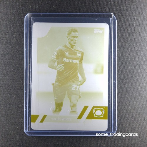 Florian Wirtz 2023 Topps UCL Yellow 1/1