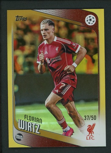 Florian Wirtz 2026 Topps UEFA Champions League /50