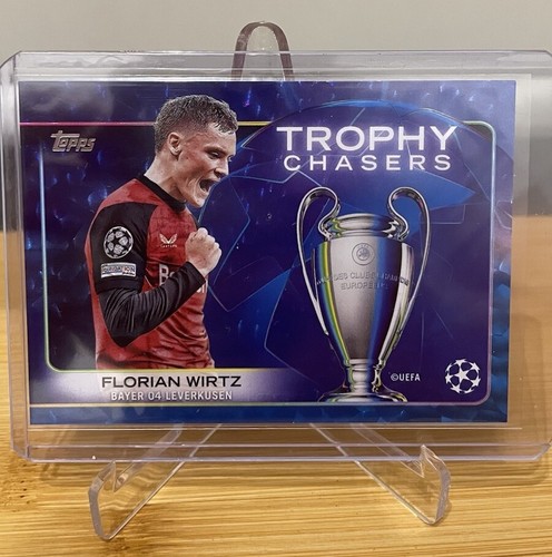 Florian Wirtz 2024 Topps UEFA Champions League Blue Icy /75