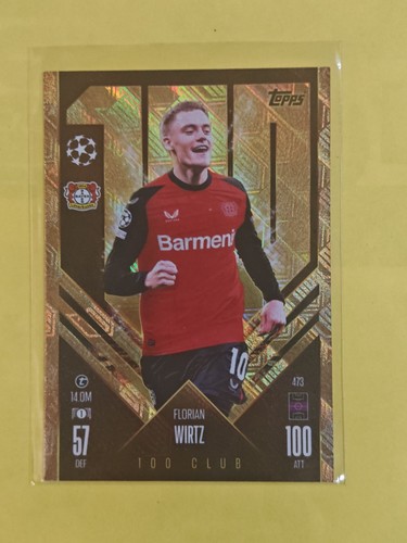Florian Wirtz 2024 Topps UEFA Champions League Foil