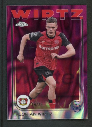 Florian Wirtz 2025 Topps UEFA Champions League Lava 14/75