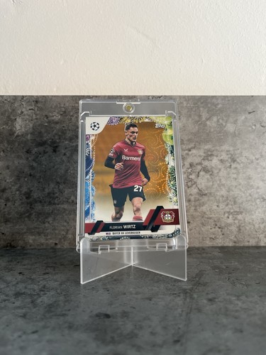 Florian Wirtz 2022 Topps UEFA Club Competitions Orange Foil /25