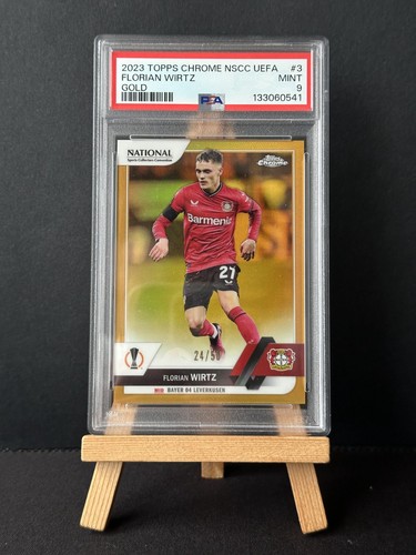Florian Wirtz 2023 Topps UEFA Gold /50