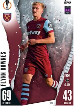Flynn Downes 2023 Topps Match Attax UEFA Club Competitions