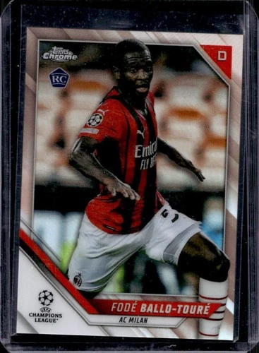 Fodé Ballo-Touré 2021 Topps Chrome Gold Pink Refractor /125
