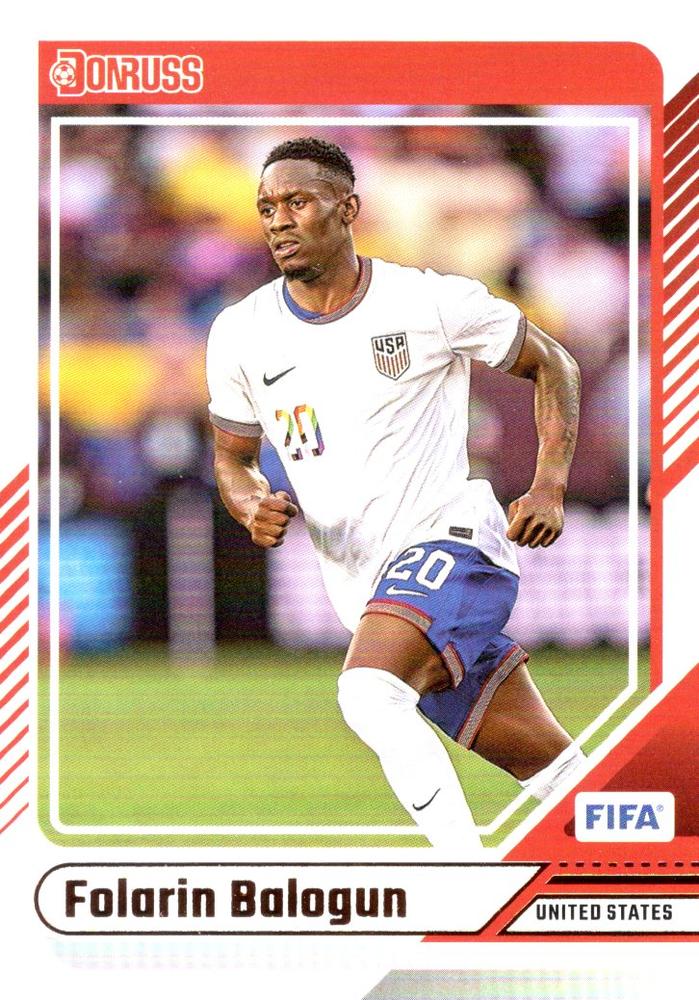 Folarin Balogun 2024 Panini Donruss