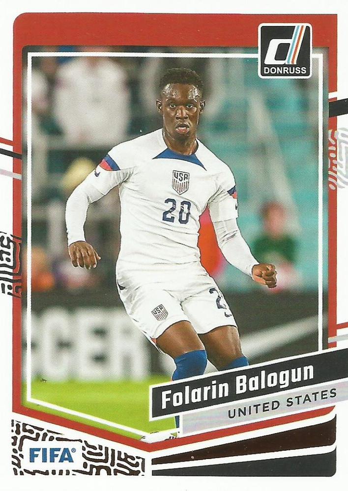 Folarin Balogun 2023 Panini Donruss