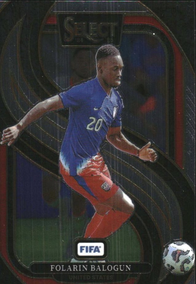 Folarin Balogun 2024 Panini Select FIFA