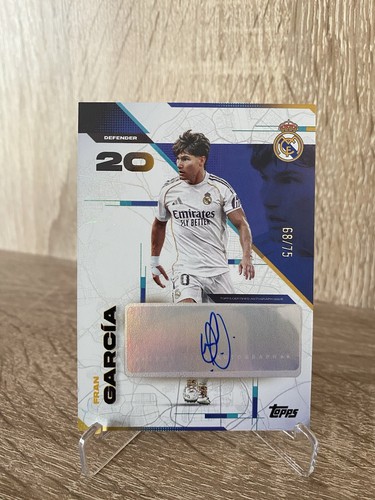 Fran García 2025 Topps Los Blancos Real Madrid /75