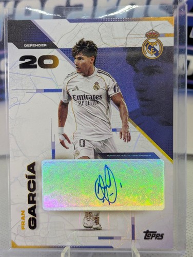 Fran Garcia 2025 Topps Real Madrid Los Blancos #20