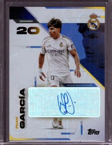 Fran Garcia 2025 Topps Real Madrid Los Blancos