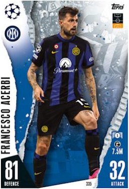 Francesco Acerbi 2023 Topps Match Attax UEFA Club Competitions