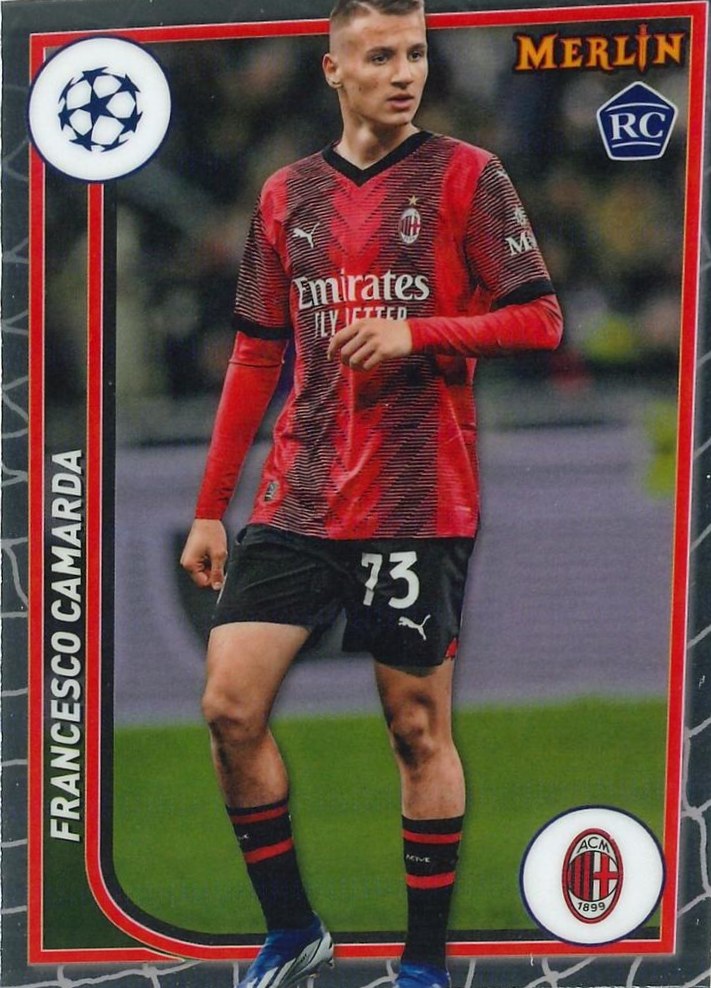 Francesco Camarda 2023 Topps Merlin UEFA Club Competitions