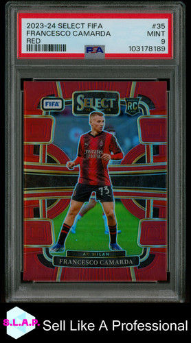 Francesco Camarda 2024 Panini Select FIFA Red