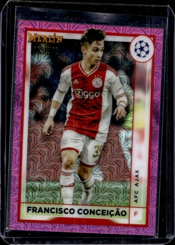 Francisco Conceição 2022 Topps Merlin Chrome Rosa Rifrattore /275