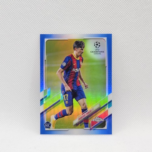 Francisco Trincao 2020 Topps Chrome Blue Refractor /150