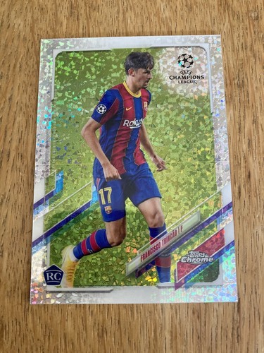 Francisco Trincao 2021 Topps Chrome Speckle Refractor
