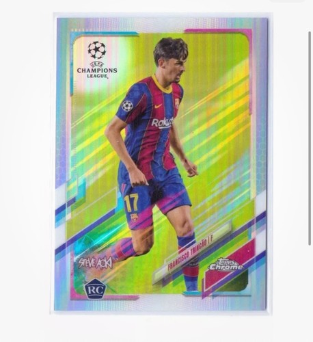 Francisco Trincao Topps Chrome UEFA Champions League /75