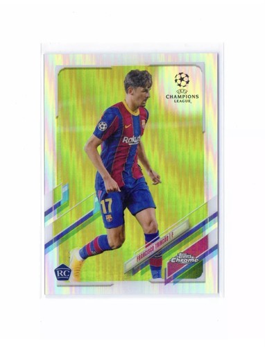 Francisco Trincao 2020 Topps Chrome UEFA Champions League Refractor