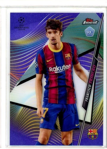 Francisco Trincao 2021 Topps Finest Purple Refractor /250