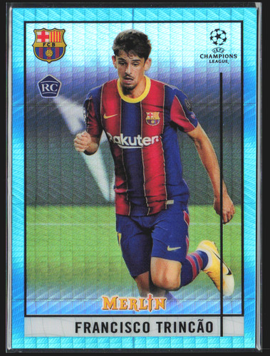 Francisco Trincao 2021 Topps Merlin Heritage Aqua #62