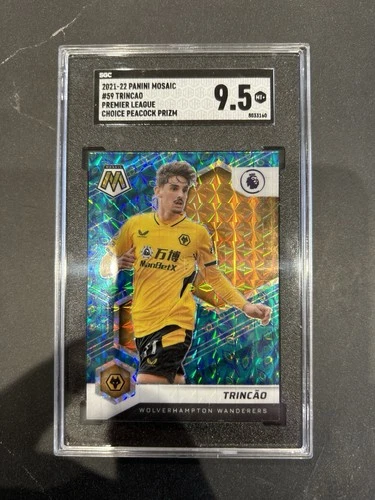 Francisco Trincao 2021 Panini Mosaic Peacock Prizm