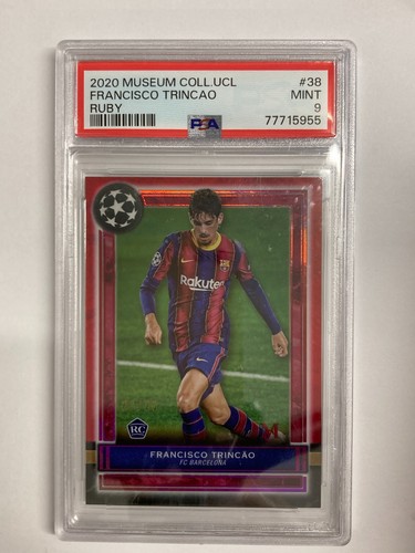 Francisco Trincao 2021 Topps Museum Collection Red /25