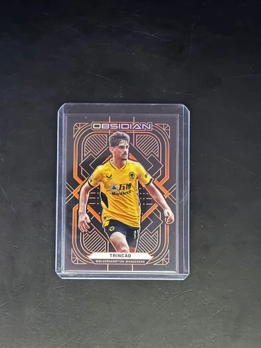 Francisco Trincao 2021 Panini Obsidian Orange /25