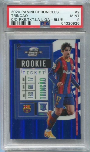Francisco Trincao 2020 Panini Optic Blue /49