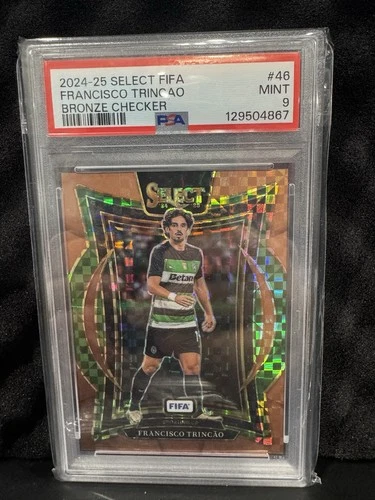 Francisco Trincao 2024 Panini Select FIFA Bronze Checker /75