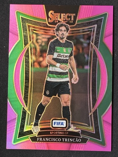 Francisco Trincao 2024 Panini Select FIFA Pink Prizm /59