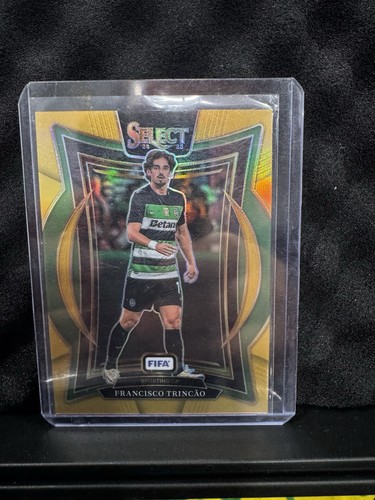 Francisco Trincao 2024 Panini Select Gold Prizm /10