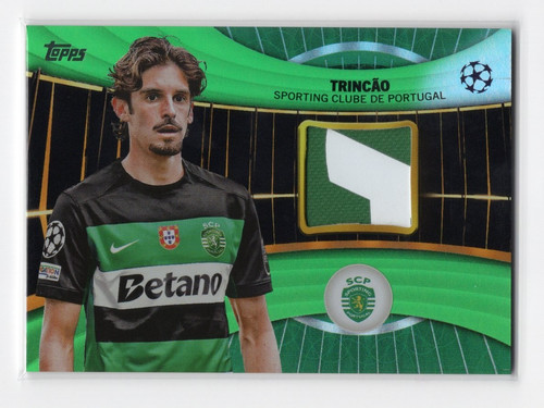 Francisco Trincao 2024 Topps UEFA Green /99