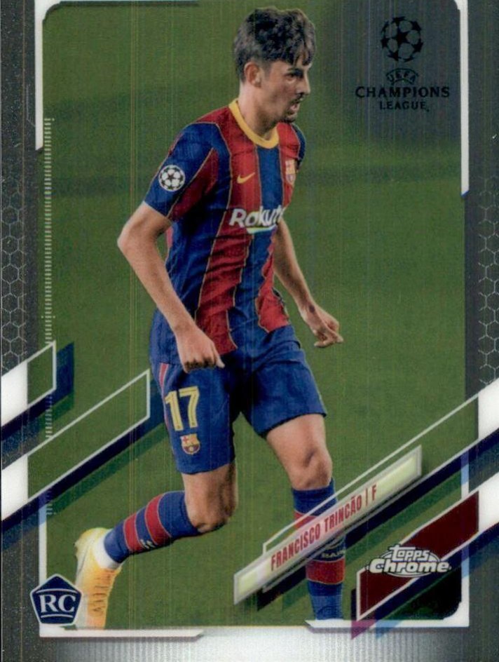 Francisco Trincão 2020 Topps Chrome UCC 4