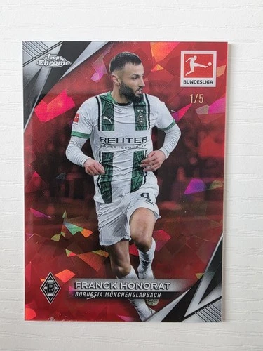 Franck Honorat 2025 Topps Chrome Bundesliga Sapphire Red /5