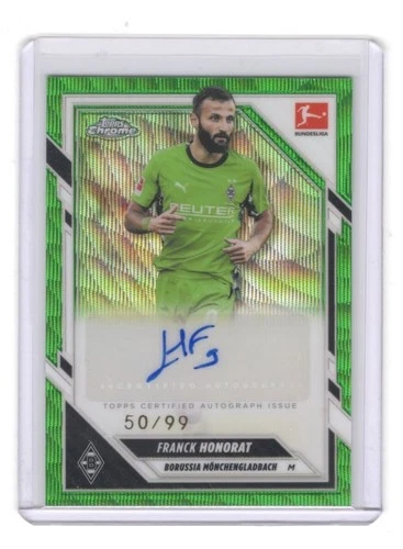 Franck Honorat 2025 Topps Chrome Green Wave /99