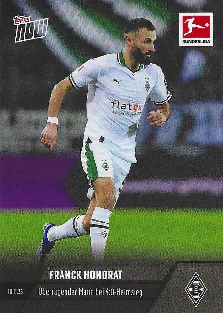 Franck Honorat 2023 Topps Now Bundesliga German