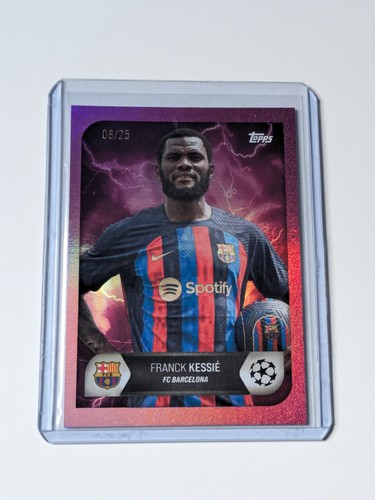 Franck Kessié 2022 Topps UEFA Summer Signings Purple /25
