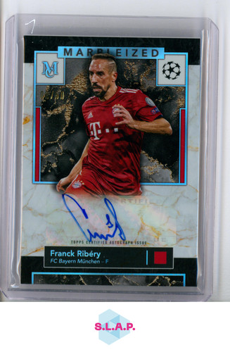 Franck Ribéry 2024 Topps Museum Marbleized /50
