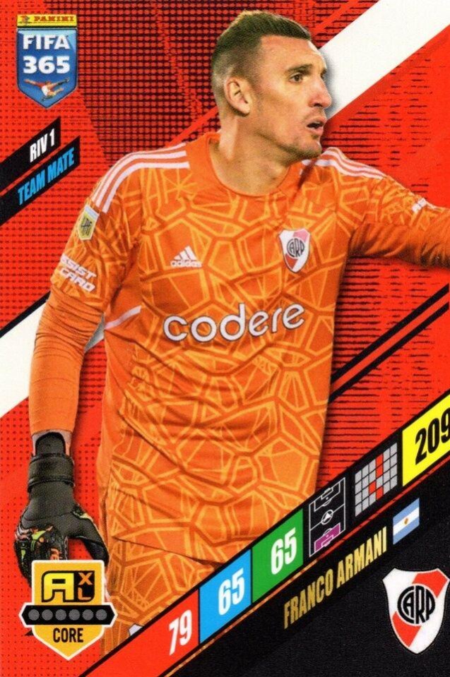 Franco Armani 2024 Panini Adrenalyn XL FIFA 365