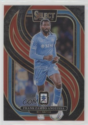 Frank Anguissa Zambo 2024 Panini Select Red Prizm /5