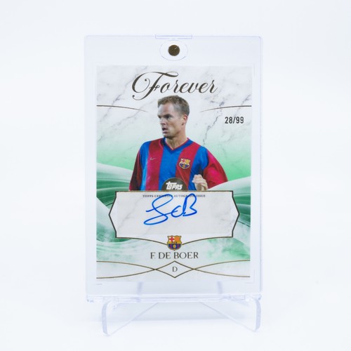 Frank de Boer 2025 Topps Forever Green /99