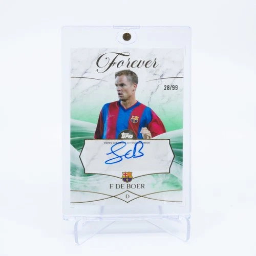 Frank de Boer 2025 Topps Forever Verde /99
