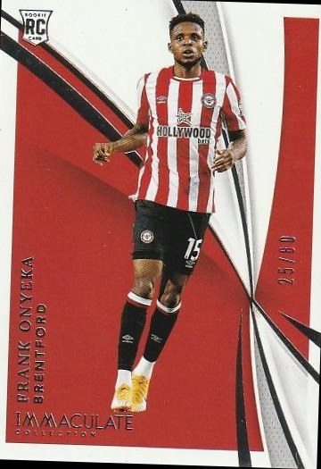 Frank Onyeka 2021 Panini Immaculate Collection
