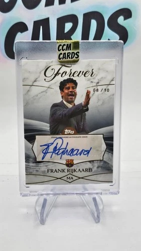 Frank Rijkaard 2025 Topps FC Barcelona Forever Black /10