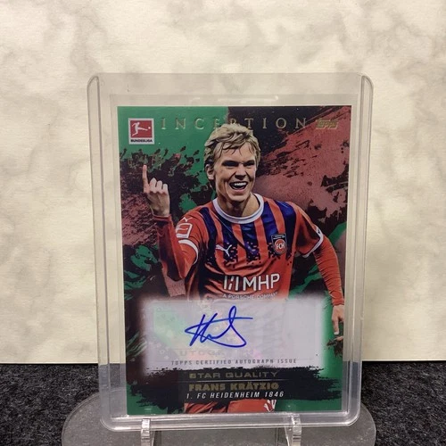 Frans Krätzig 2024 Topps Inception Bundesliga Green /75