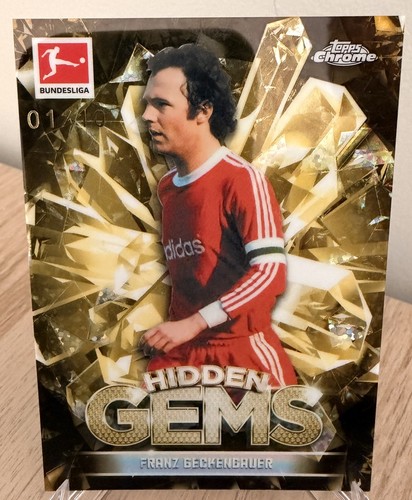 Franz Beckenbauer 2025 Topps Chrome /10