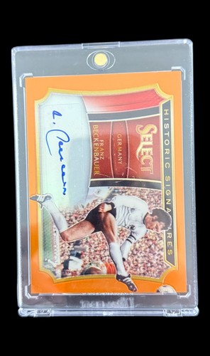 Franz Beckenbauer 2015 Panini FIFA Select Arancione Storico /49