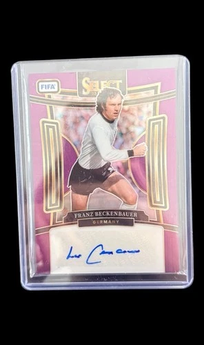 Franz Beckenbauer 2023 Panini Select Purple /10