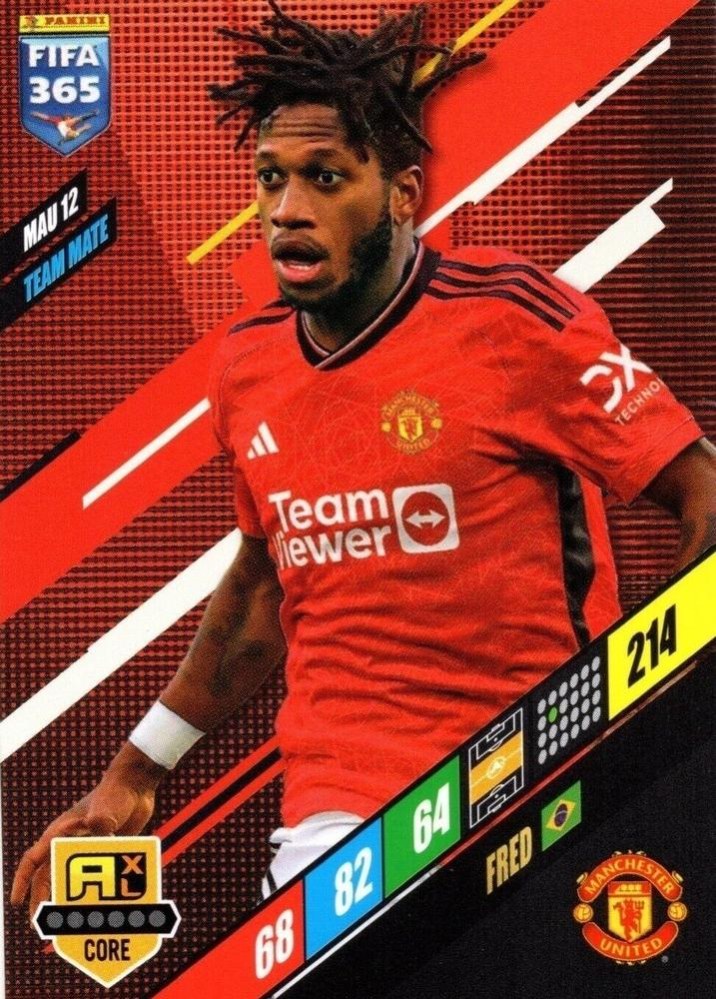 Fred 2024 Panini Adrenalyn XL FIFA 365